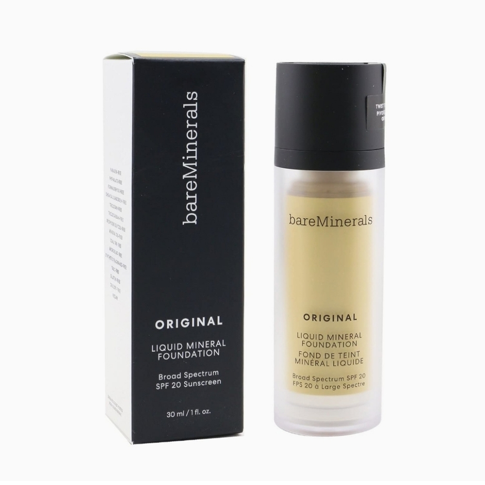New Bareminerals Liquid Mineral Foundation Golden Beige 13 1 FL Oz 30ml - Picture 1 of 9
